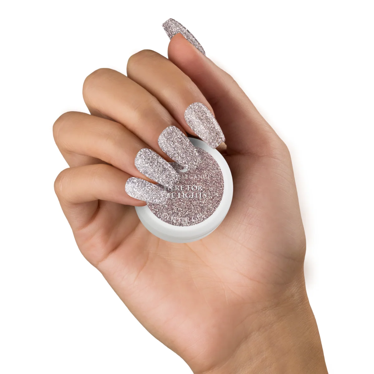 Here for the Lights, Glitter Gel, 10 ml