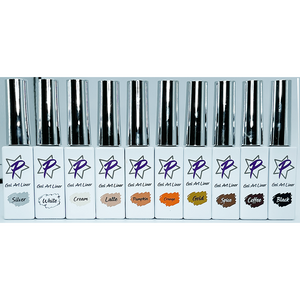 PF Gel Art Liners - 10pc Fall Collection Box-Nail Art Kits & Accessories-Profiles-Gel Essentialz
