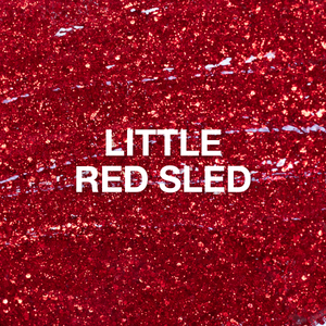 Little Red Sled, Glitter Gel, 10 ml