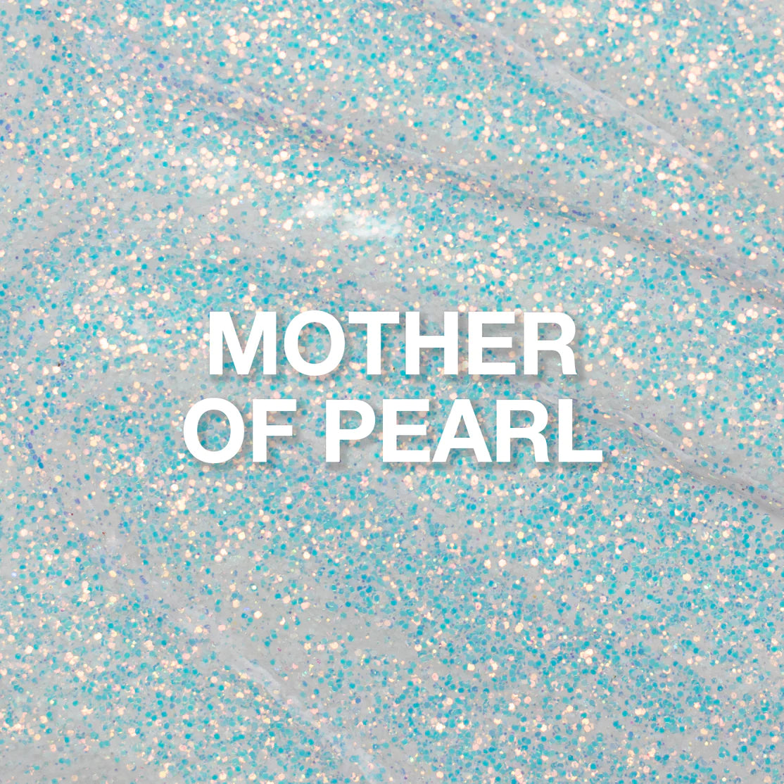P+ Mother of Pearl, Glitter Gel Polish 10ml