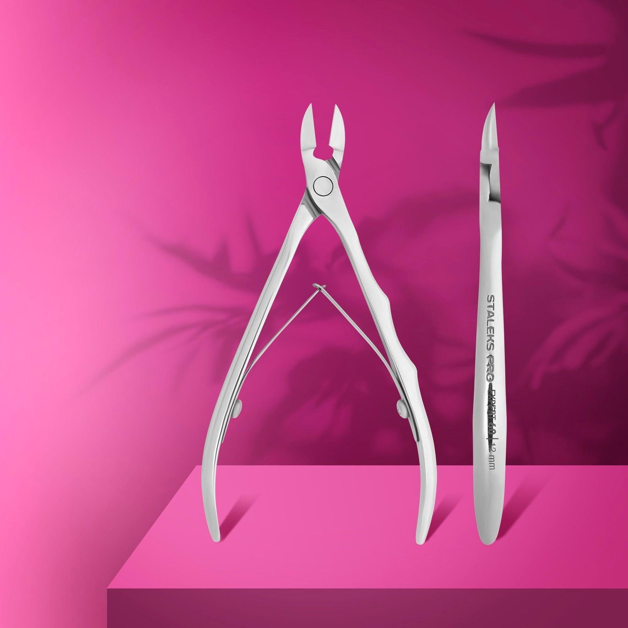 Staleks Nail Nippers - EXPERT 60-Cuticle nippers-STALEKS PRO-12 mm-Gel Essentialz
