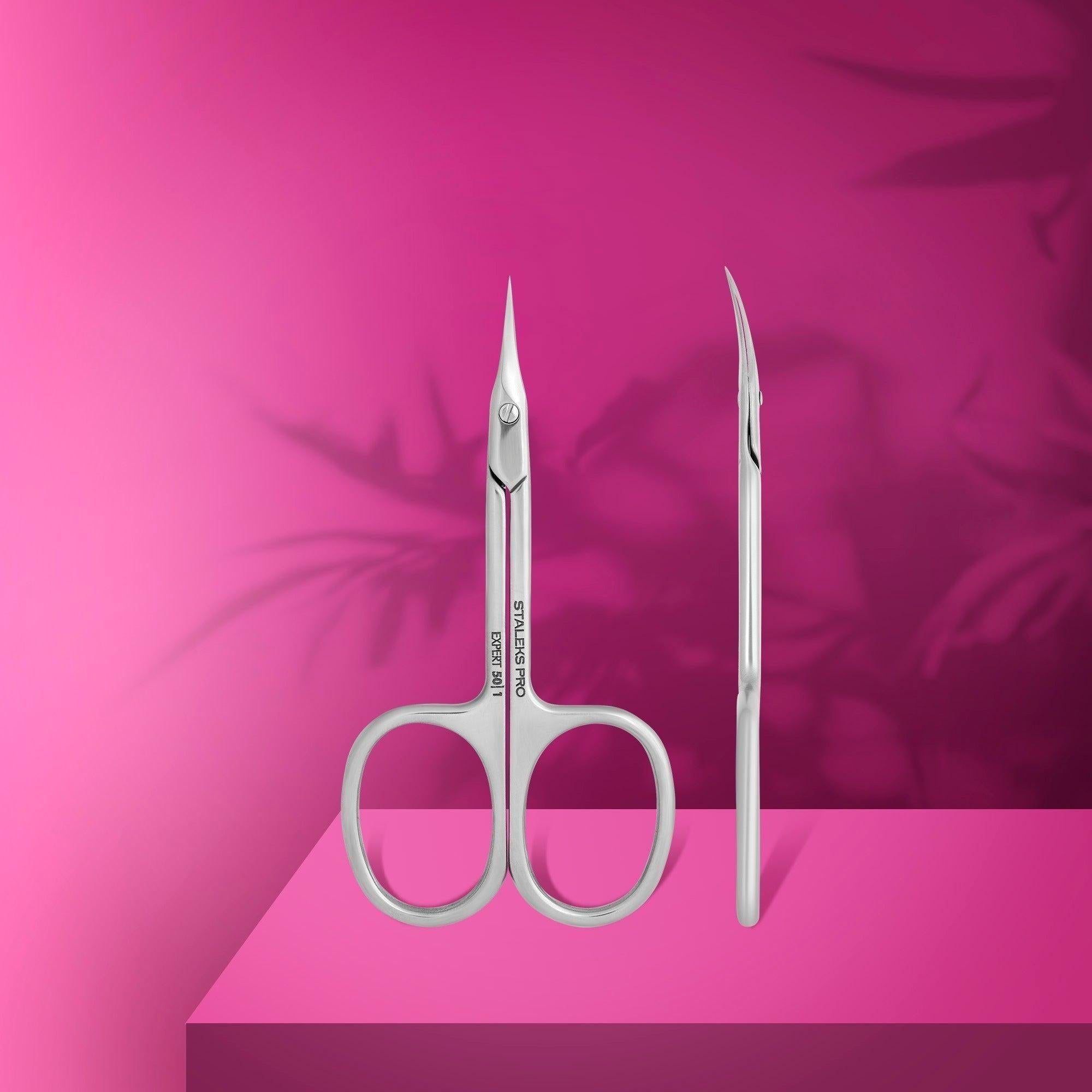 Staleks cuticle scissors - EXPERT 50 TYPE 1-Cuticle Scissors-STALEKS PRO-Gel Essentialz
