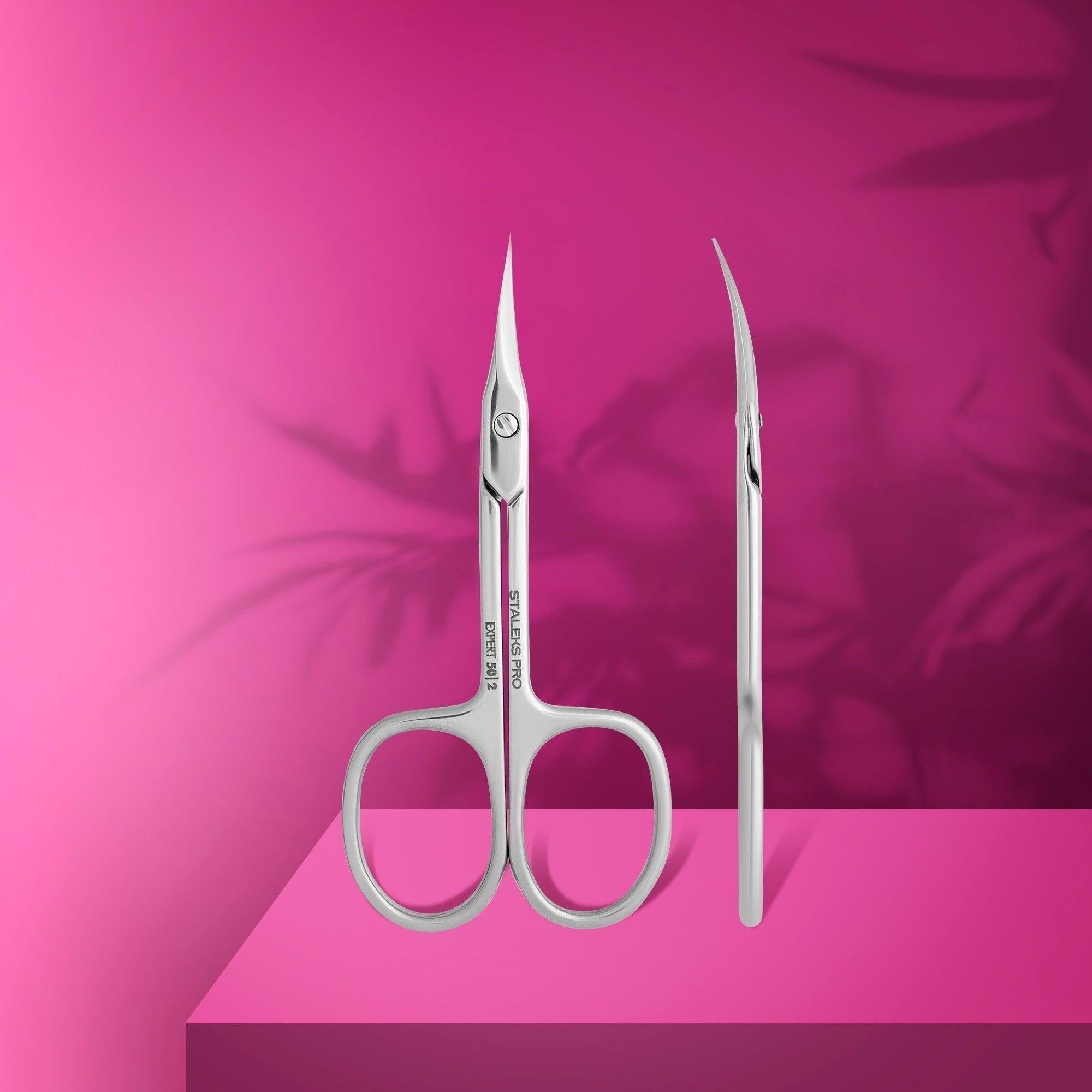 Staleks cuticle scissors - EXPERT 50 TYPE 2-Cuticle Scissors-STALEKS PRO-Gel Essentialz