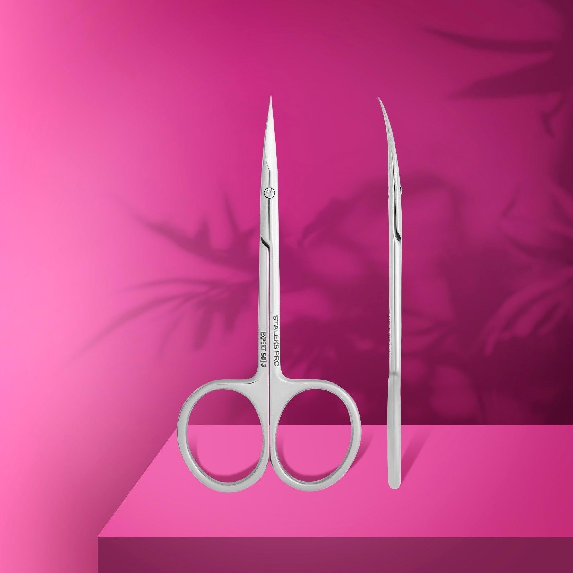 Staleks cuticle scissors - EXPERT 50 TYPE 3-Cuticle Scissors-STALEKS PRO-Gel Essentialz