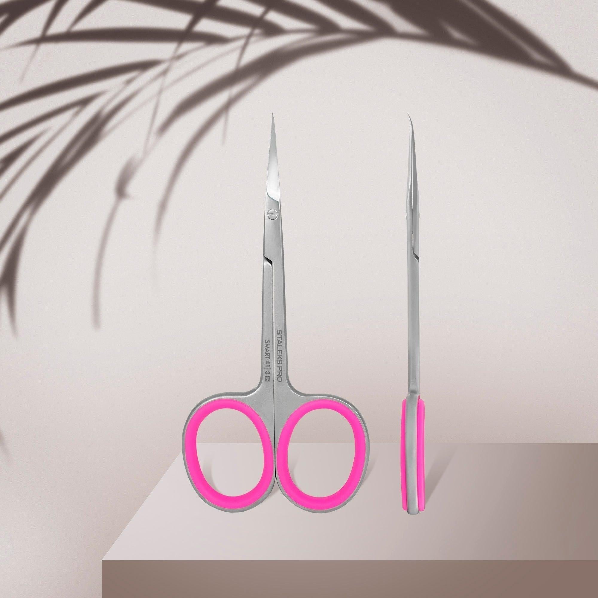 Staleks cuticle scissors - SMART 41 TYPE 3-Cuticle Scissors-STALEKS PRO-Gel Essentialz