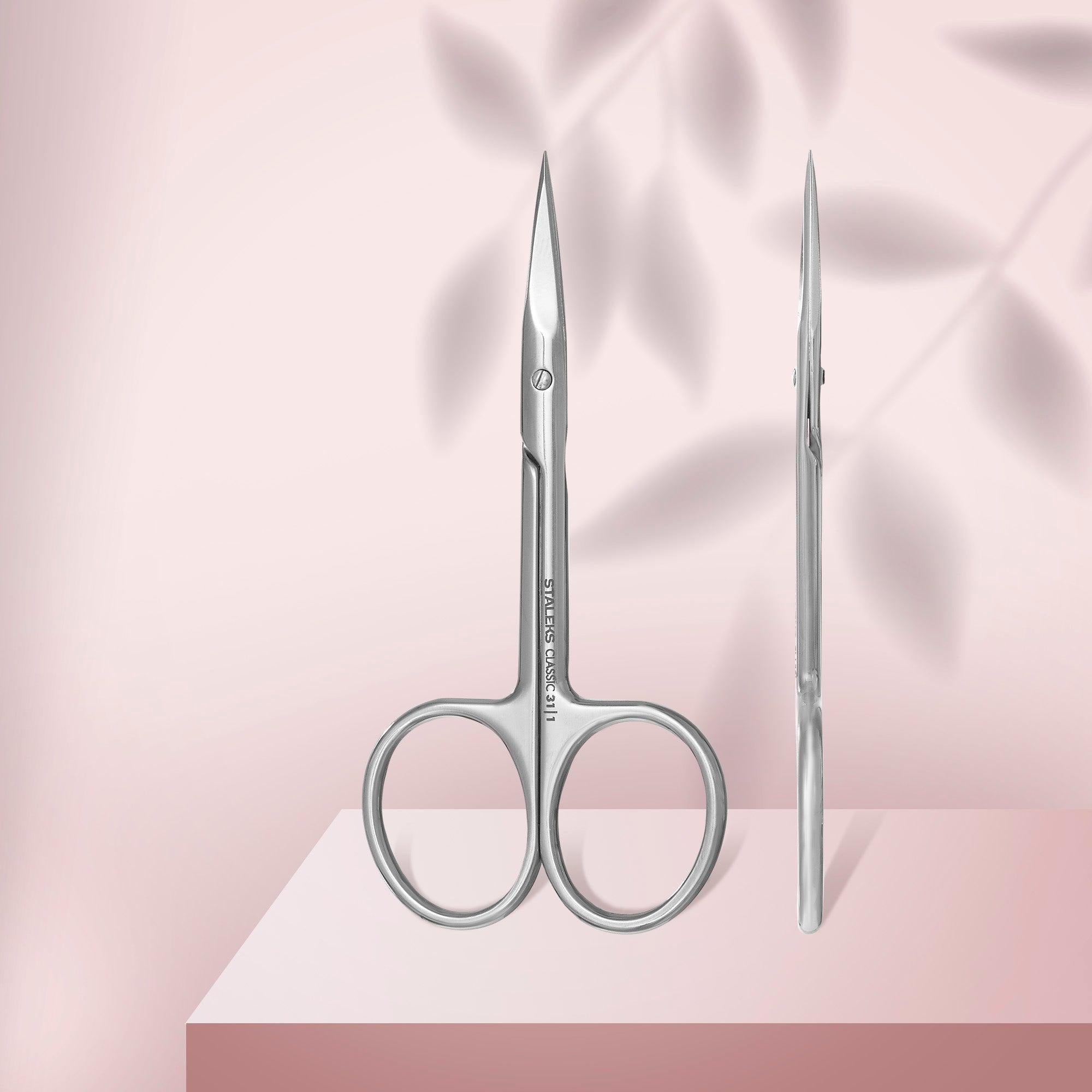 Straight multipurpose scissors CLASSIC 31 TYPE 1-Scissors-STALEKS PRO-Gel Essentialz