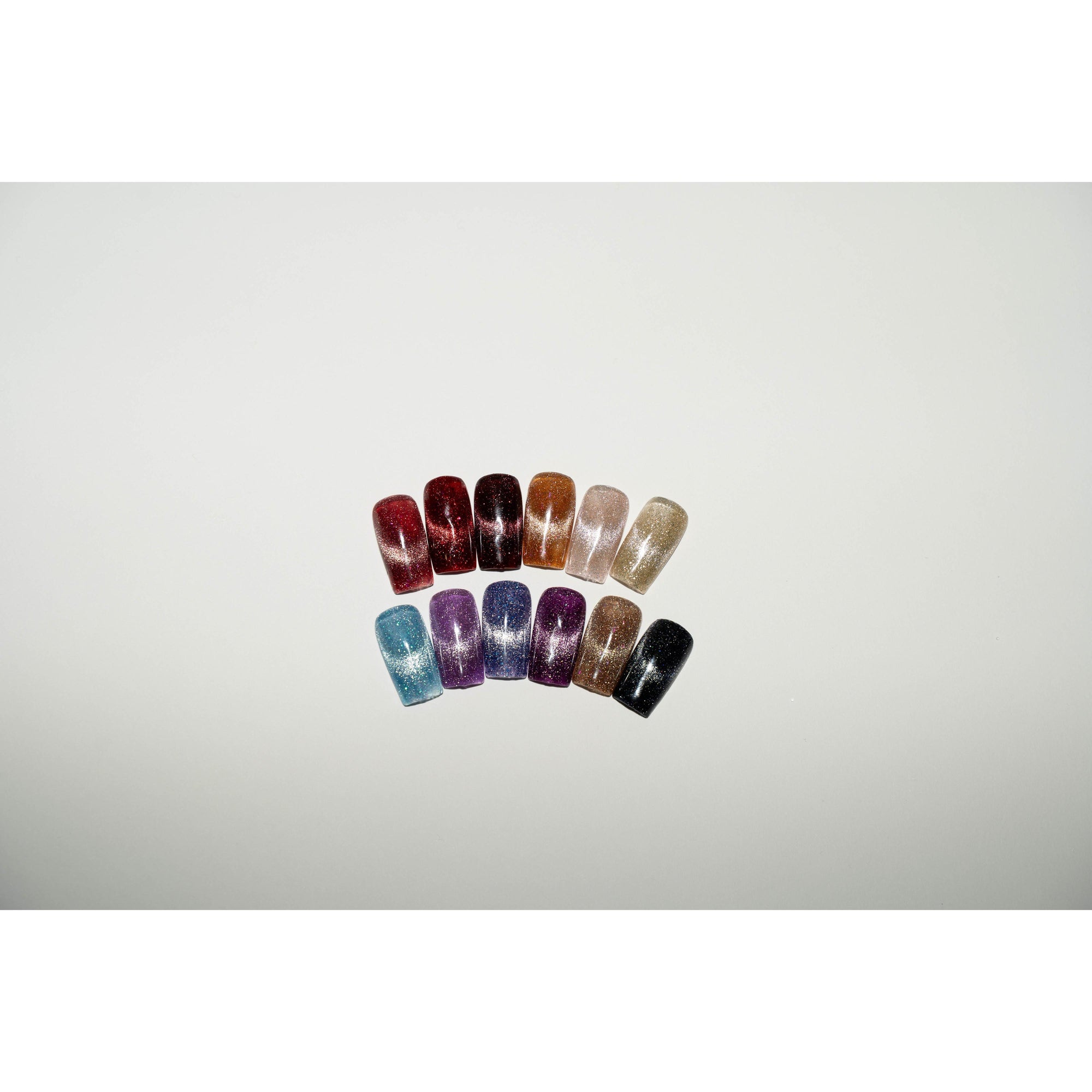12pc Nail Thoughts Zodiac Flash Magnetic Collection (NTM-13 ~ 24)
