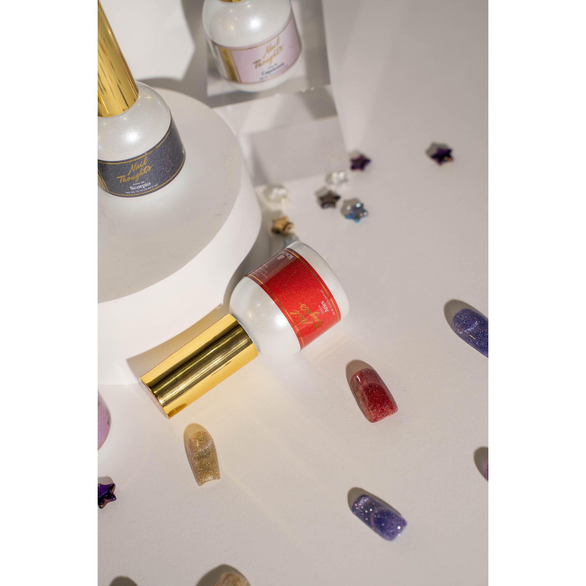 12pc Nail Thoughts Zodiac Flash Magnetic Collection (NTM-13 ~ 24)