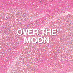 P+ Over the Moon Glitter Gel Polish, 10mL