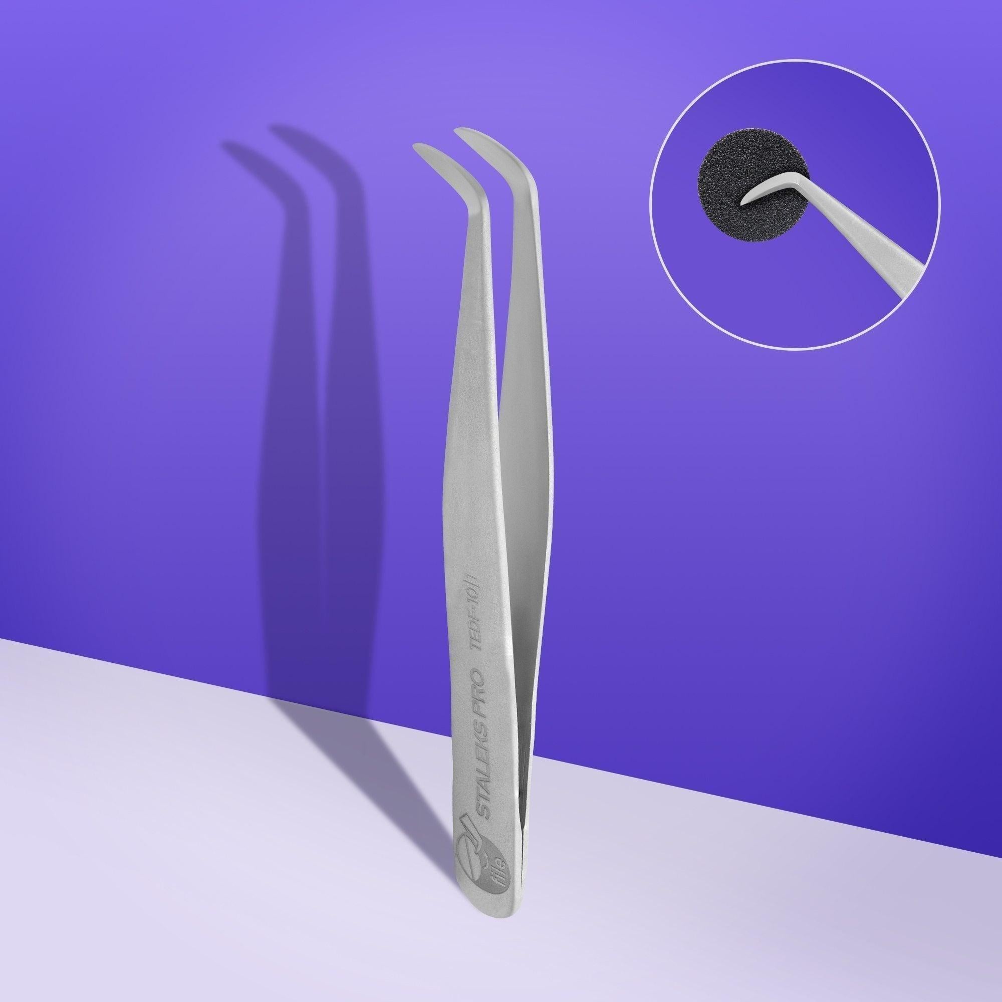 Staleks tweezers - EXPERT 10 TYPE 1 (for disposable files removal)-Abrasives-STALEKS PRO-Gel Essentialz