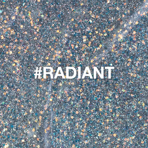 #Radiant, Glitter Gel, 10 ml