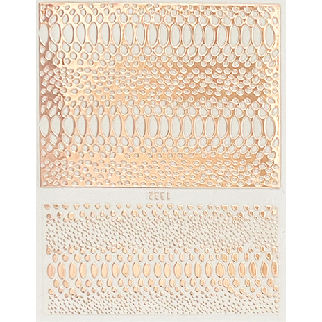 Pasties Decals - Rose Gold Snake