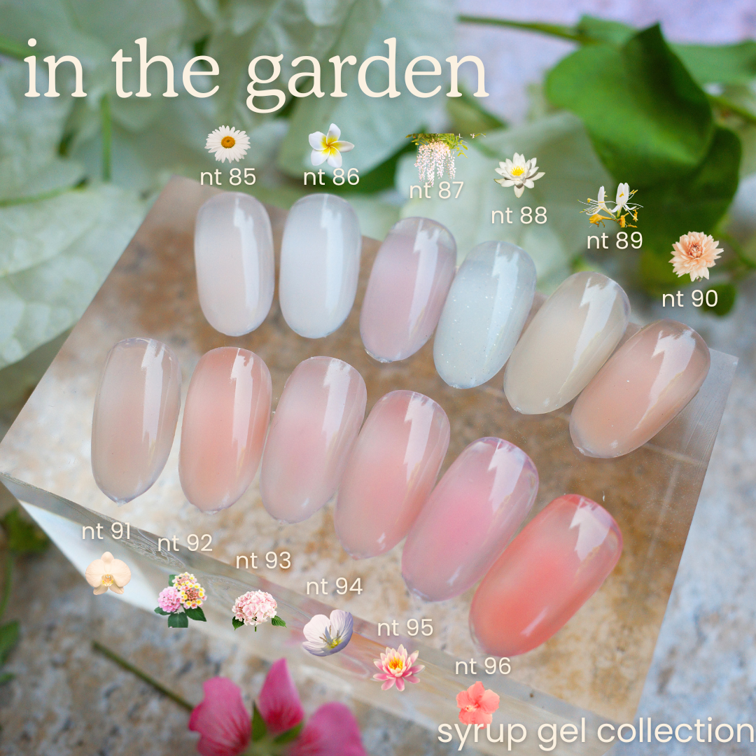 Nail Thoughts Color Gel Collection Vol. 7 - In The Garden 12pc Set (NT85-NT96)