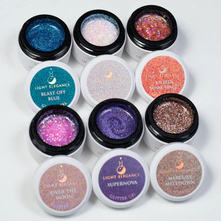 Out of This World Collection, GLITTER GEL: 10mL