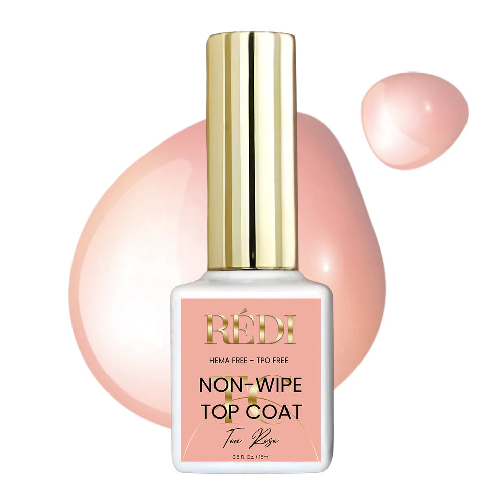 RI-  Top Coat Non-Wipe TEA ROSE