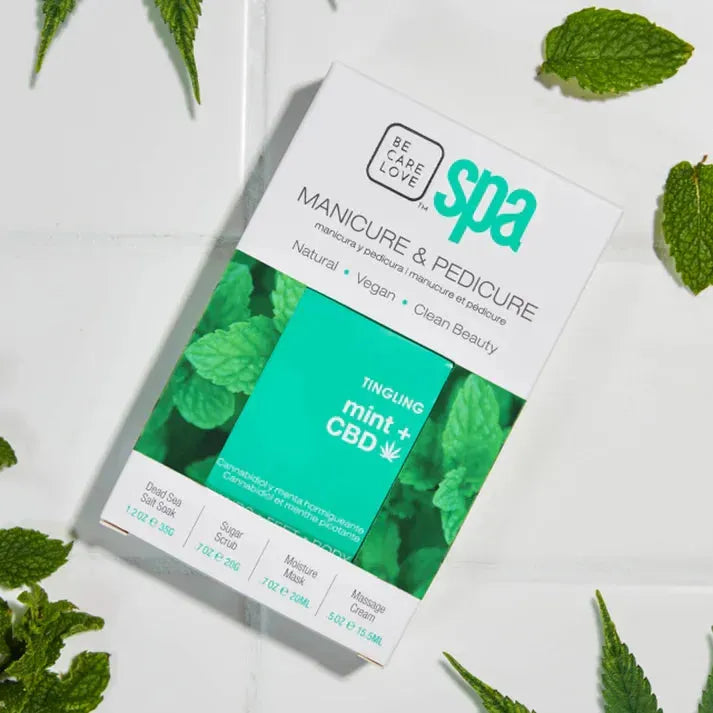 Vendor] Tingling Mint & CBD Spa Set – 4-in-1 Kit (SINGLE-USE
