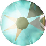 Crystal Army Green DeLite  - SWAROVSKI FLATBACK - Gel Essentialz
