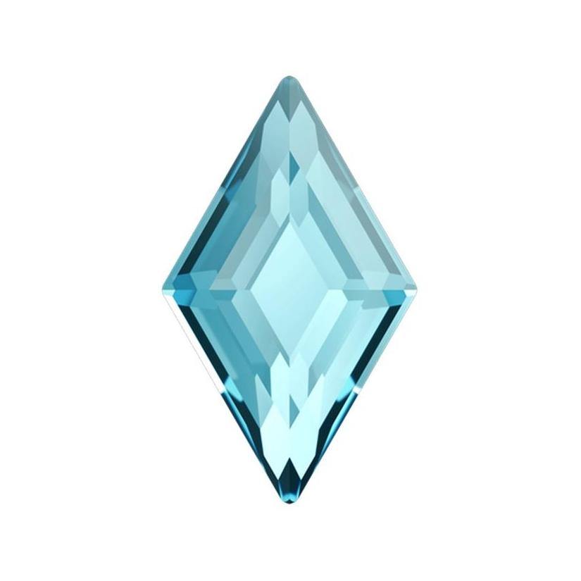 DIAMOND FLAT BACK - AQUAMARINE-Gel Essentialz
