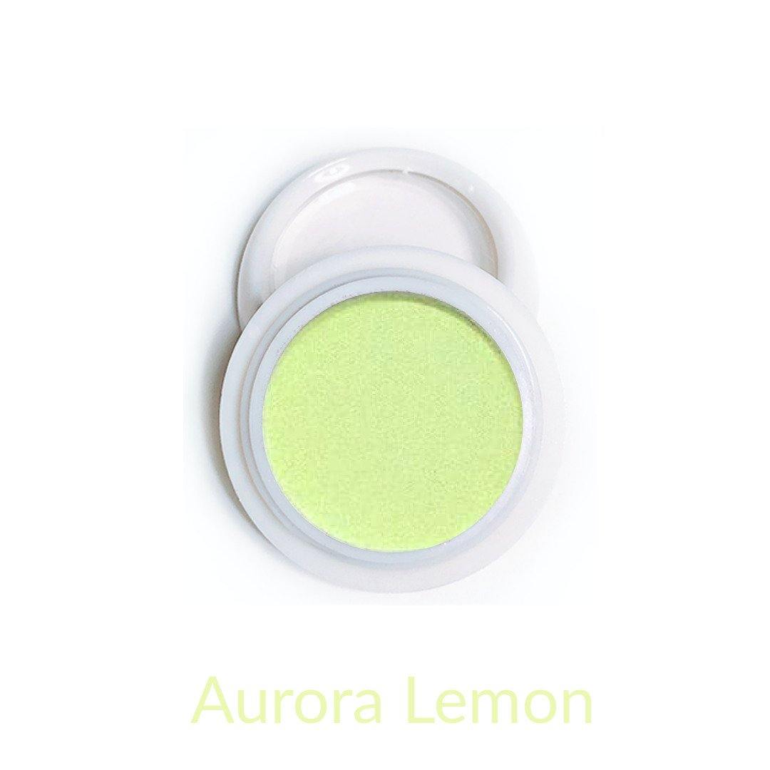 HD Candy Compact Chrome Powder - Aurora Lemon - Gel Essentialz