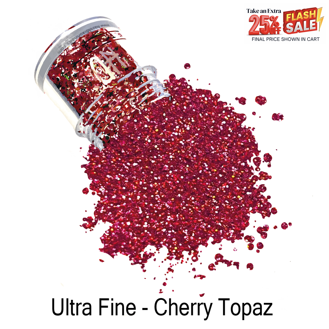 HD Glitter - Ultra Fine Cherry Topaz