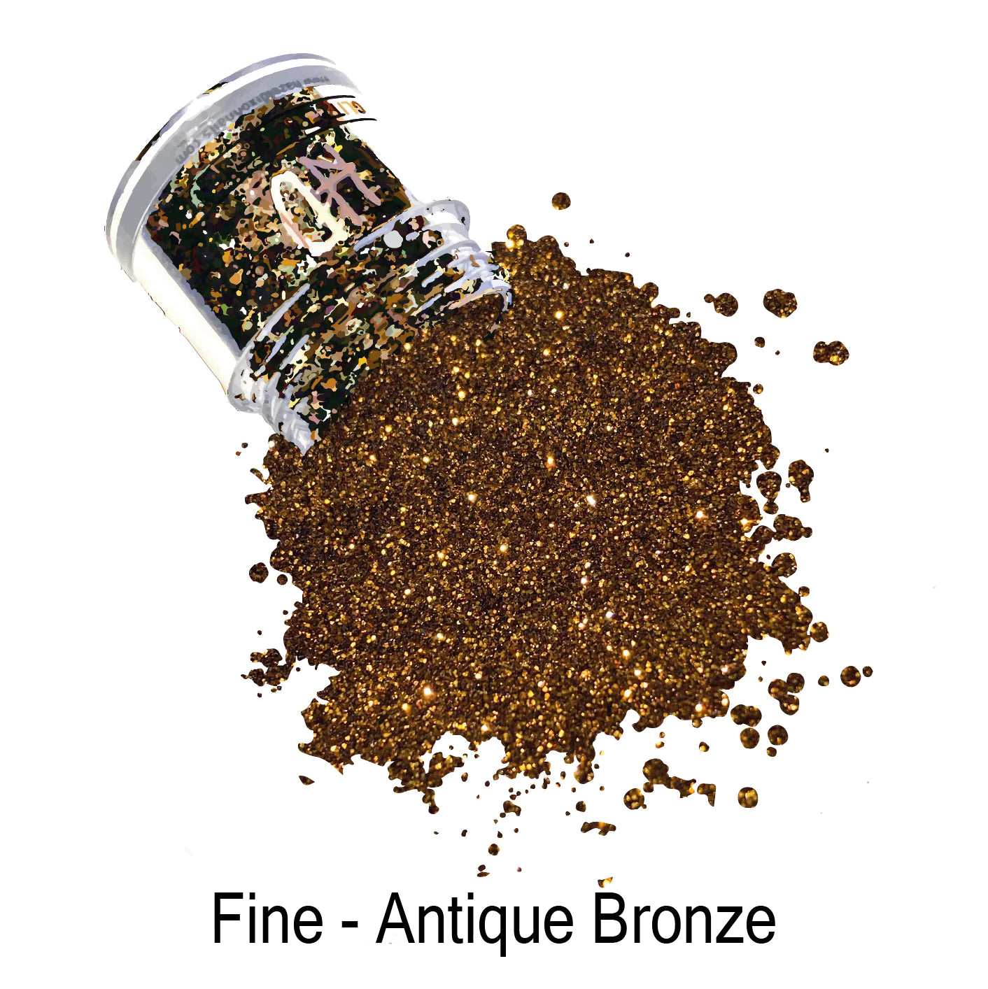 HD Glitter - Fine - Antique Bronze