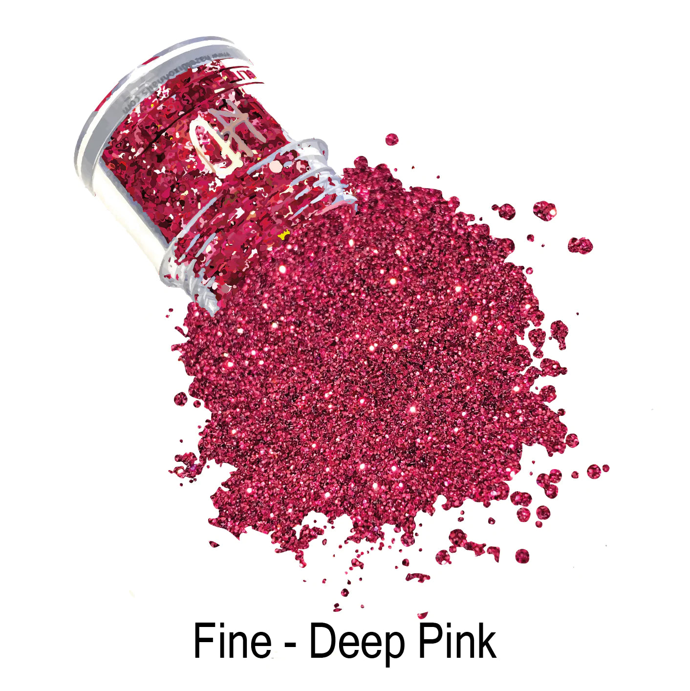 HD Glitter - Fine - Deep Pink