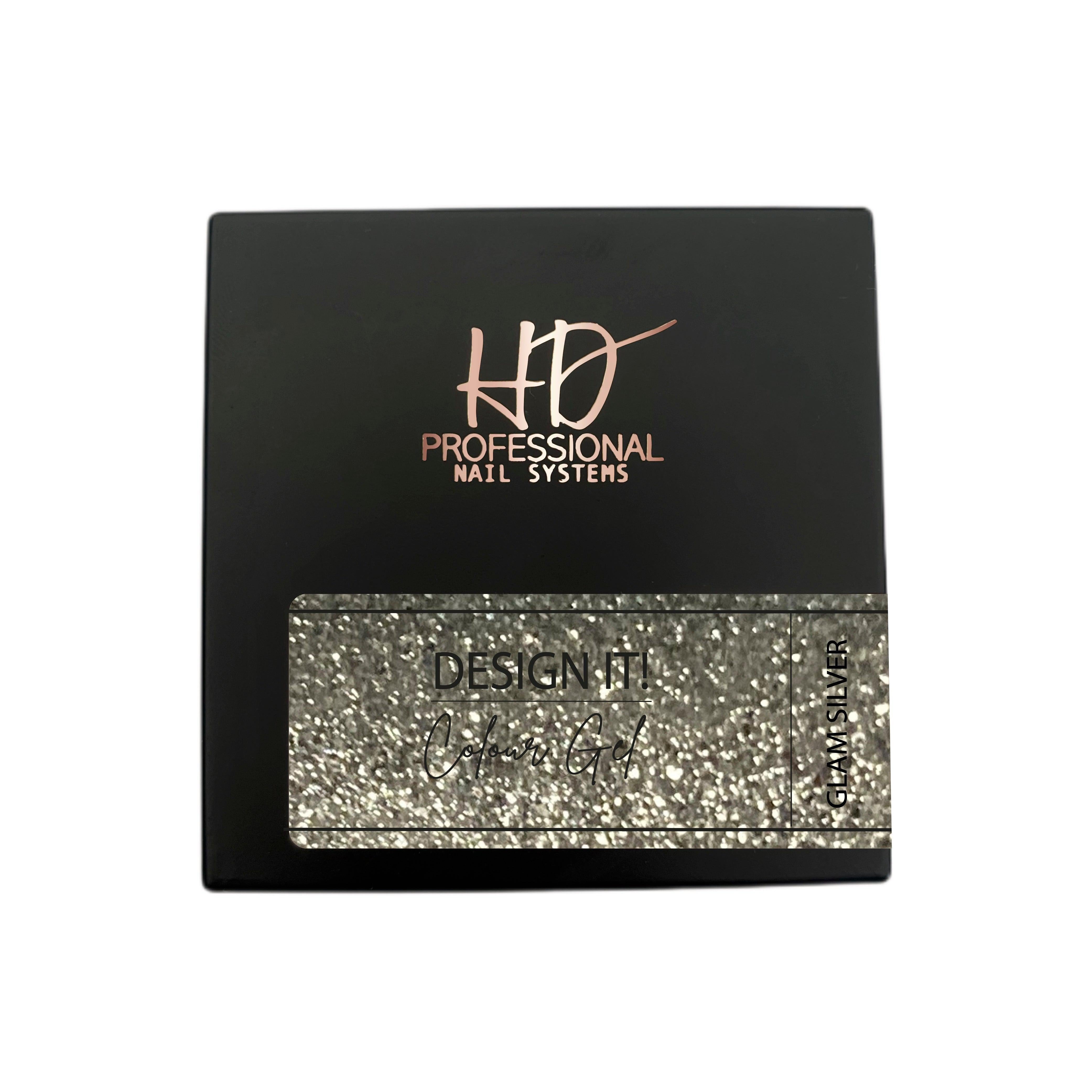 HD Design It! Colour Gel - Glam Silver