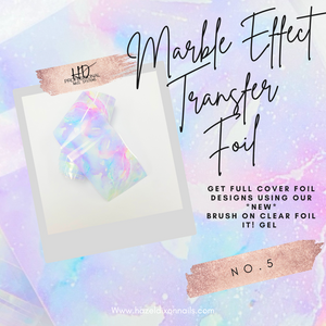 HD Marble Effect Transfer Foil - No.5