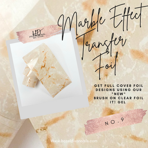 HD Marble Effect Transfer Foil - No.9
