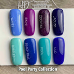HD Colour It! Pool Party Collection (all 8 colors 15ml) - Gel Essentialz