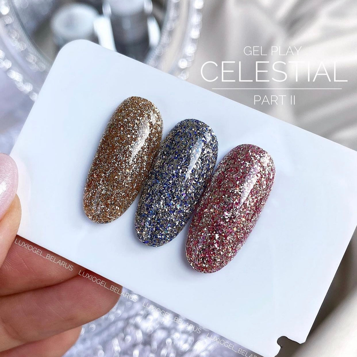 Gel Play - Glitter Celestial 2 Collection FULL SIZE *NEW*