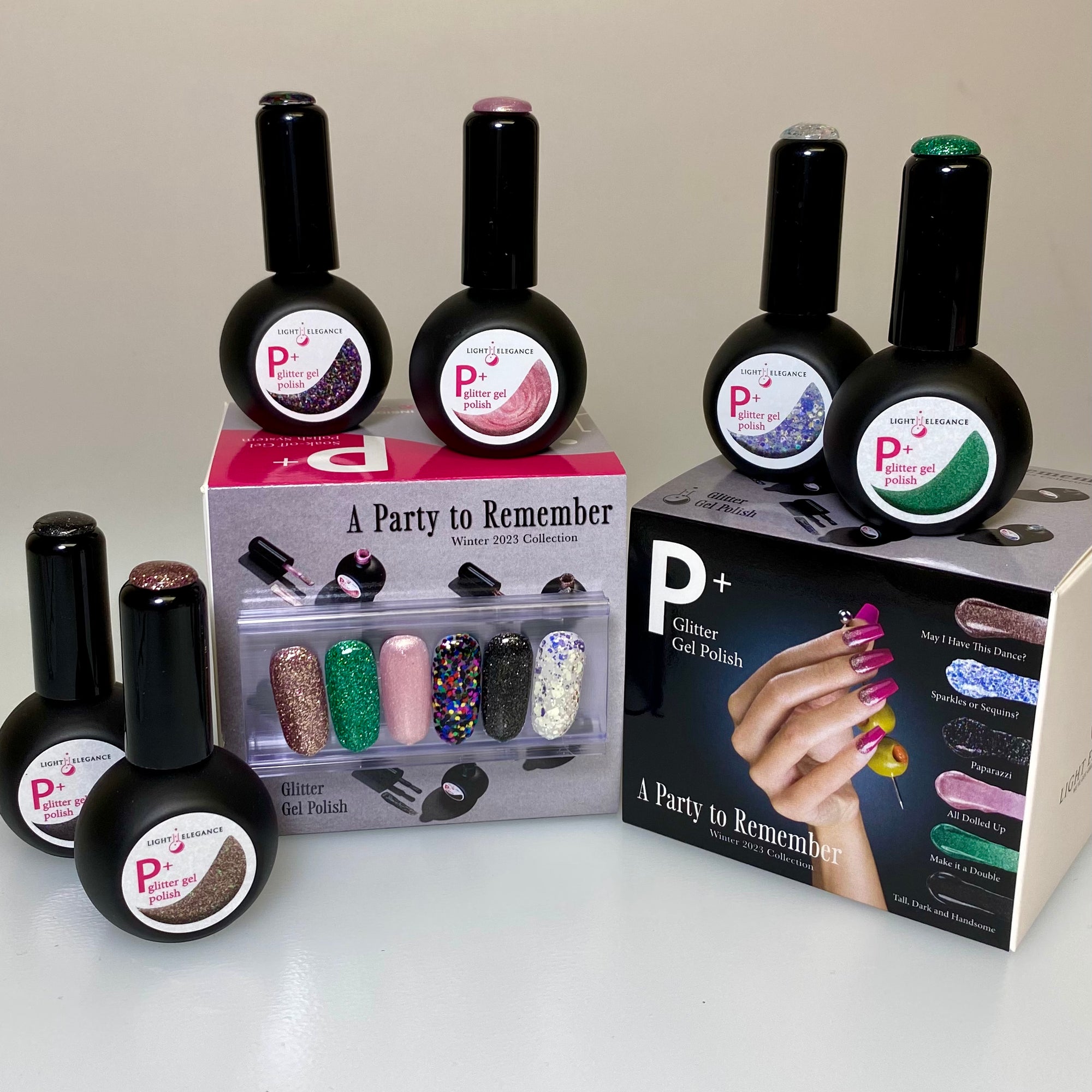 A Party To Remember Collection, P+ GLITTER POLISH PACK: 15 ml