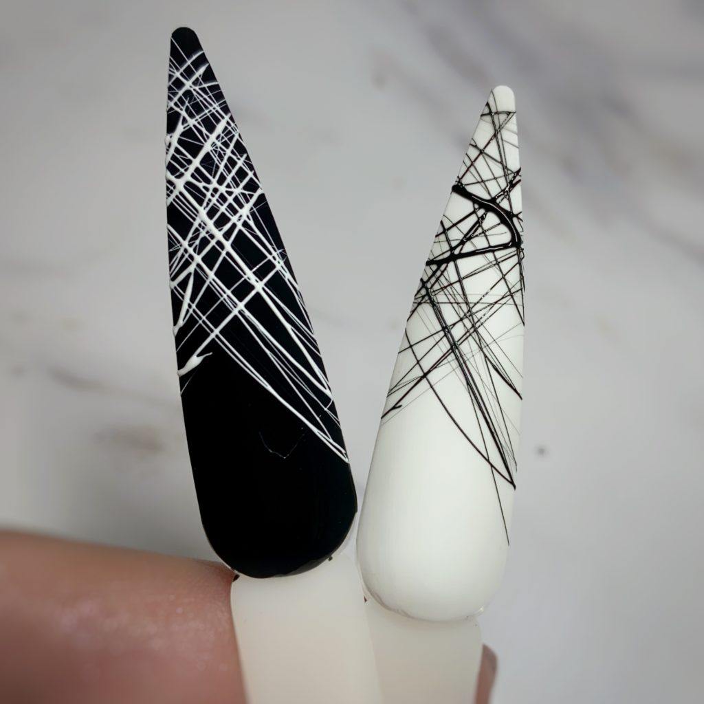 ▷ Black UV Spider Gel for Nail Art
