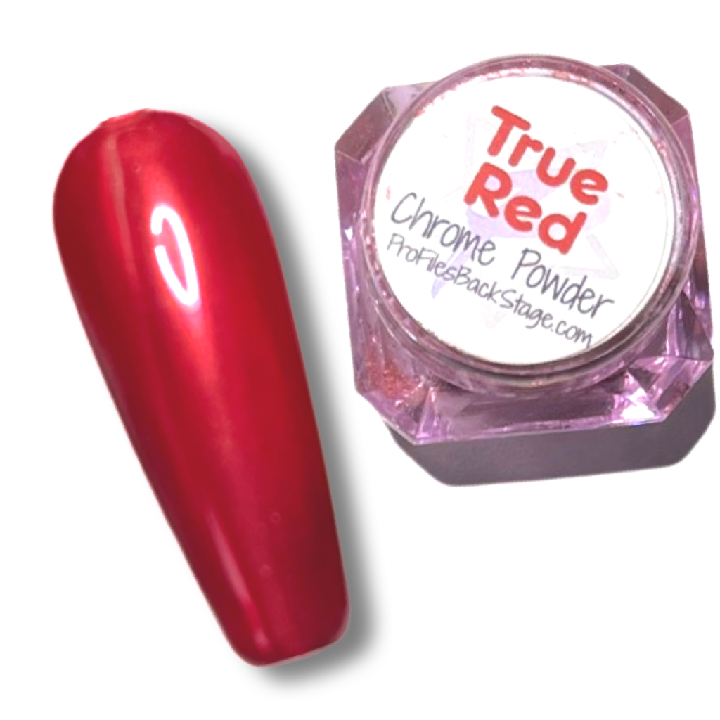 True Red Chrome Powder