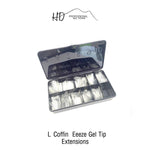 HD Eeeze Gel Nail Tips - Long Coffin *NEW* - Gel Essentialz