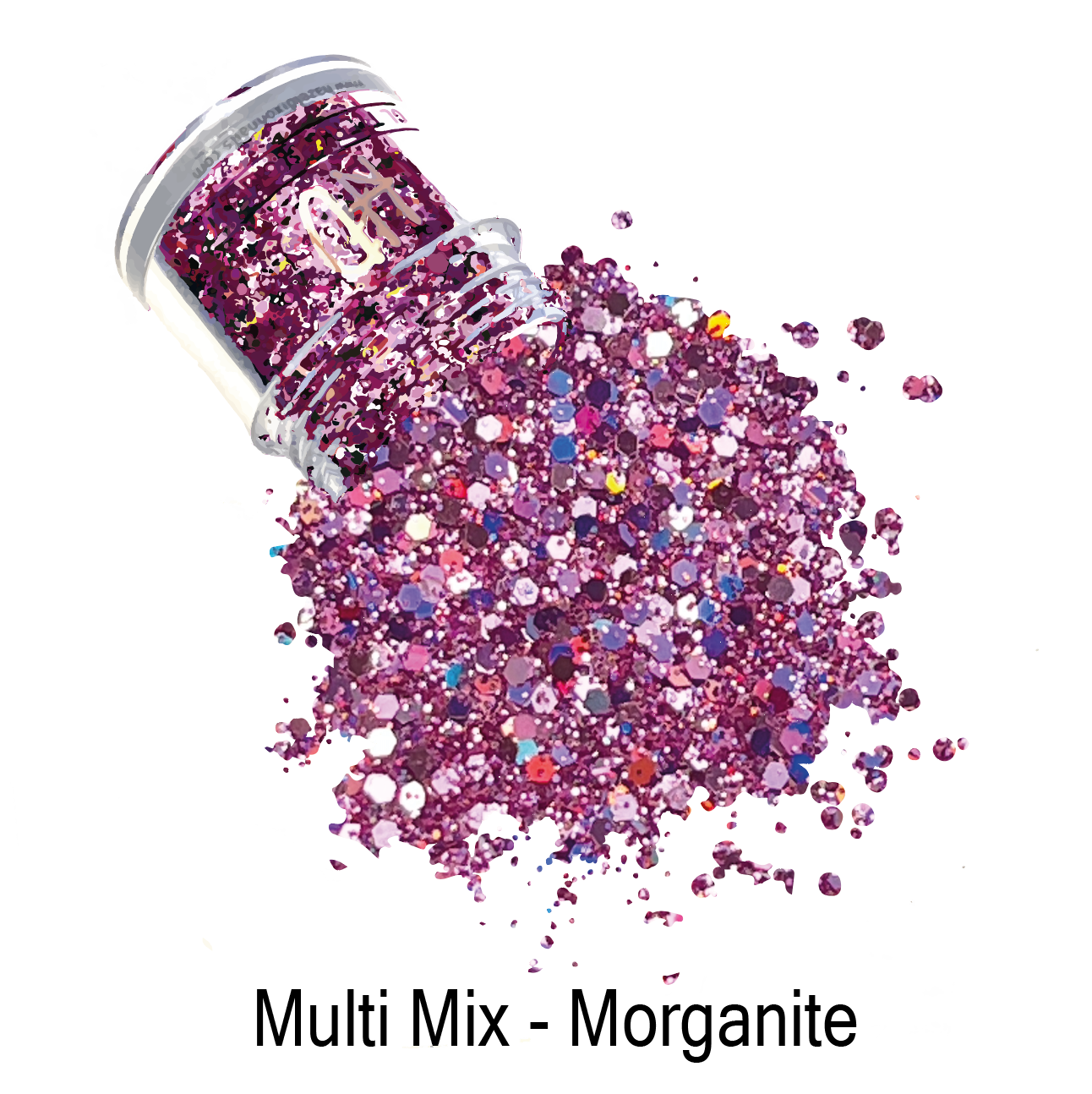 HD Glitter - Multi Mix Morganite