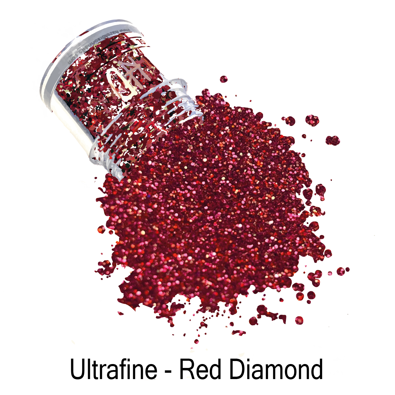 Brillo HD - Diamante rojo ultrafino