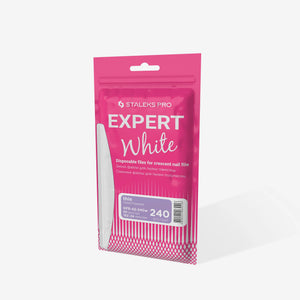 STALEKS PRO EXPERT 42 (White Thin) REFILL PADS for CRESCENT FILE, 50pc