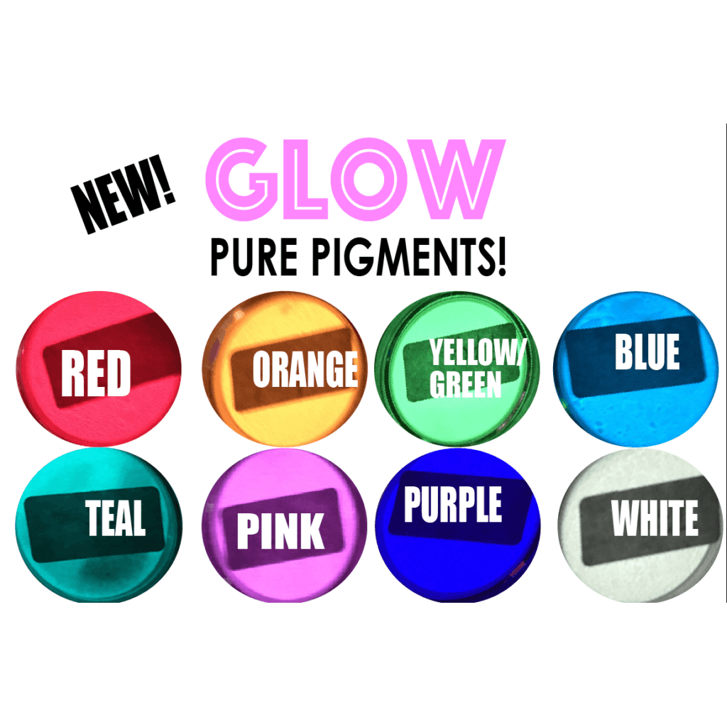 GLOW! PURE PIGMENTS - Gel Essentialz