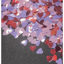 Candy Hearts Confetti Mix - Gel Essentialz