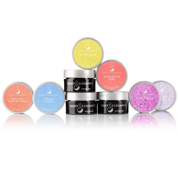 Vendor] The Candy Shop Collection, GLITTER GEL PACK: 17 ml (D