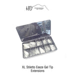 HD Eeeze Gel Nail Tips - XL Stiletto  *NEW* - Gel Essentialz