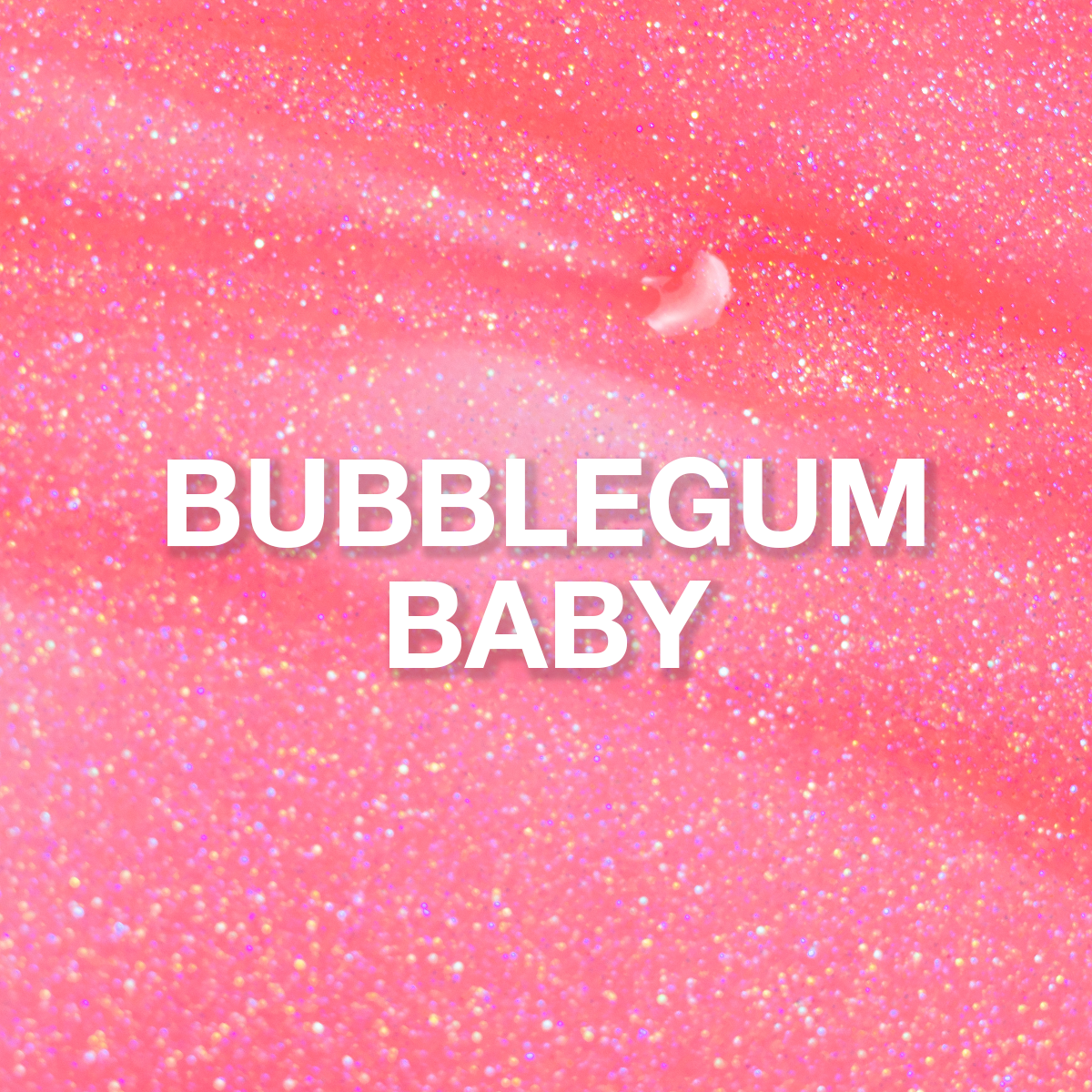 P+ Bubblegum Baby, Glitter Gel Polish, 15 ml
