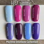 HD Colour It! Positive Emotions Collection (all 8 colors 15ml) - Gel Essentialz