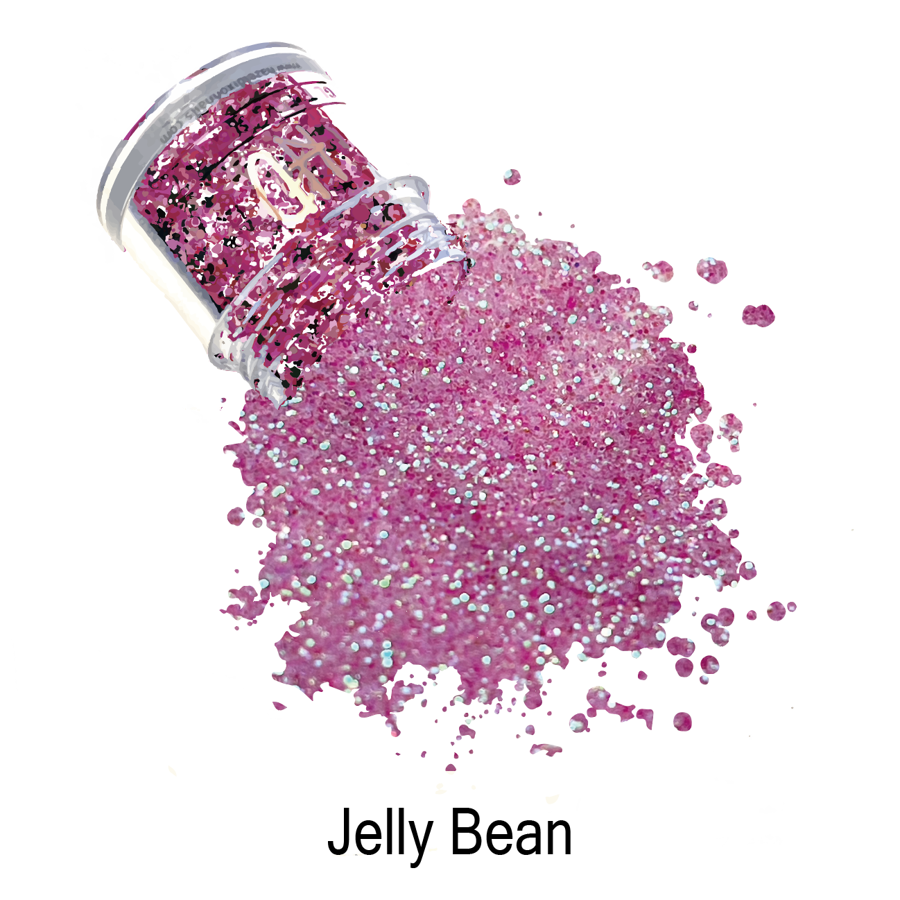 HD Glitter - Fine- Jelly Bean