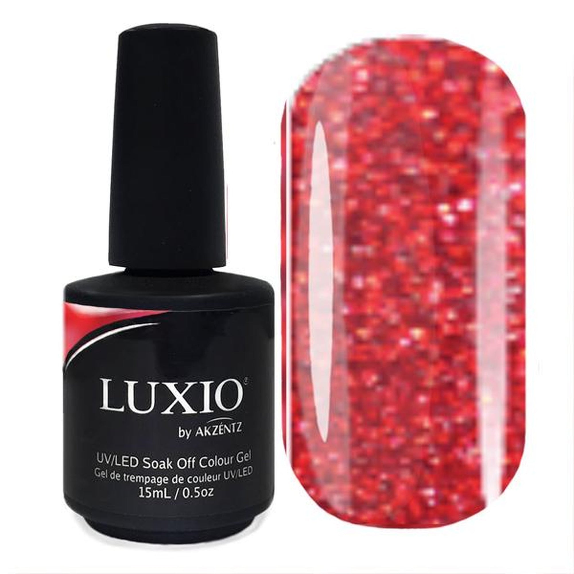 Luxio Glitter Garnet-Gel Essentialz