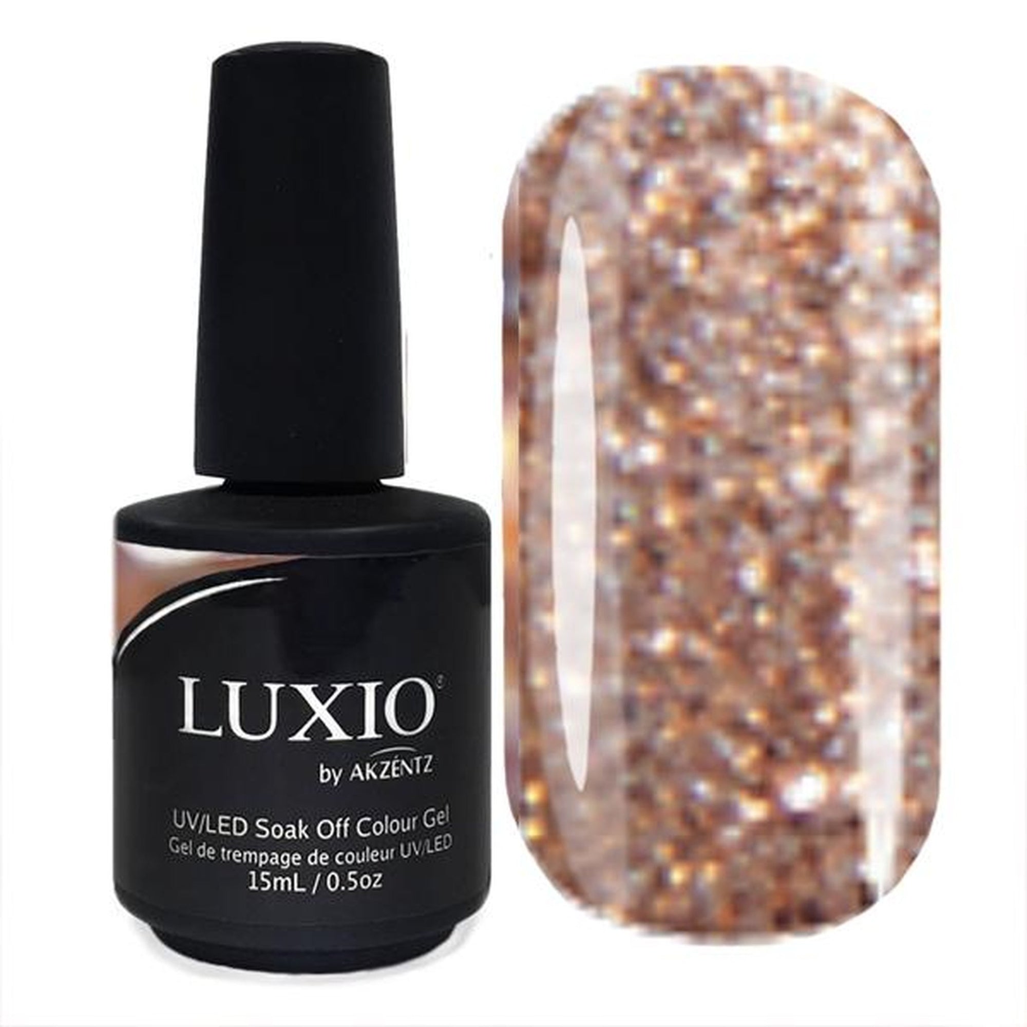 Luxio Glitter Rose-Gold-Gel Essentialz