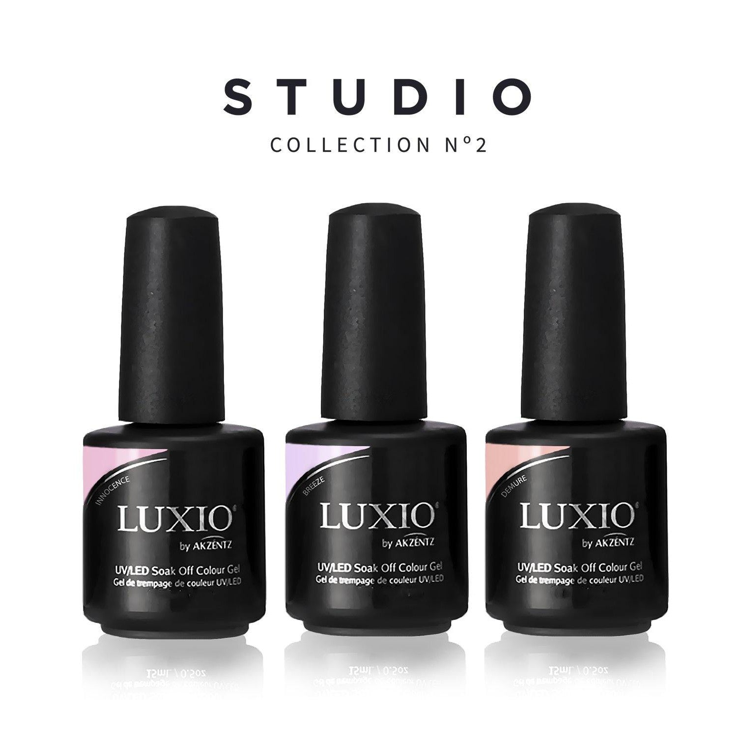 Full Size - Luxio Studio N°2 Collection (15ml size - all 3 colors) - Gel Essentialz