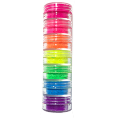 Neon Pigment Tower 7pc - Gel Essentialz