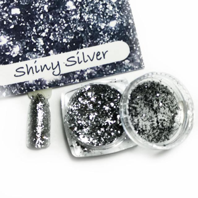 Chrome Candy Shiny Silver-Gel Essentialz